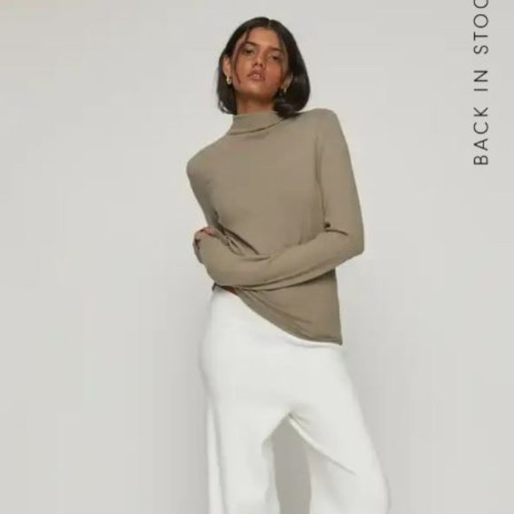 Oak and Fort Mock Neck Sweater - Picture 1 of 6